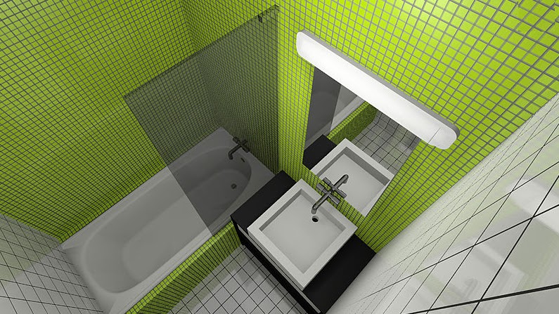 Дизайн ванной 170х150 фото без унитаза