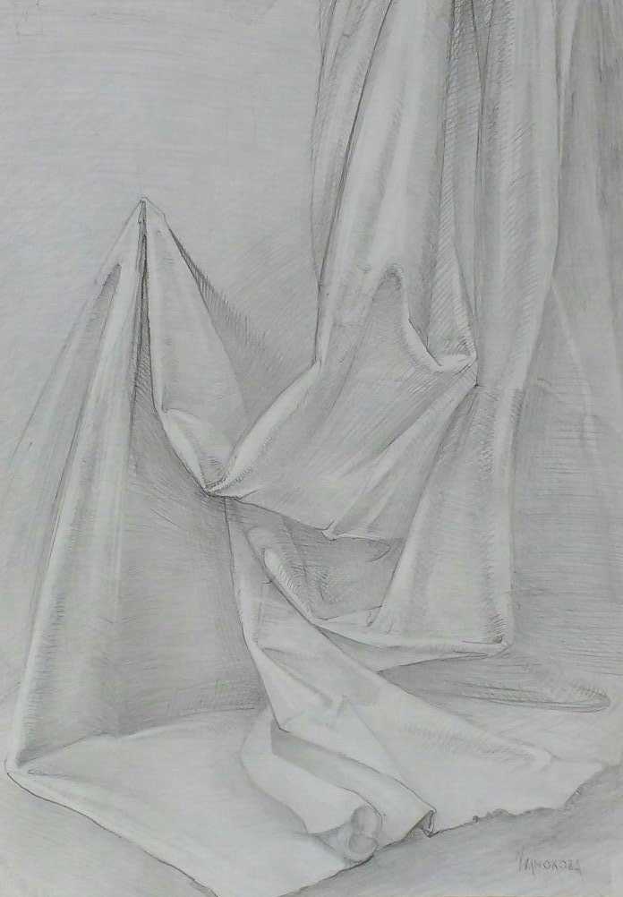 Рисунок с драпировкой