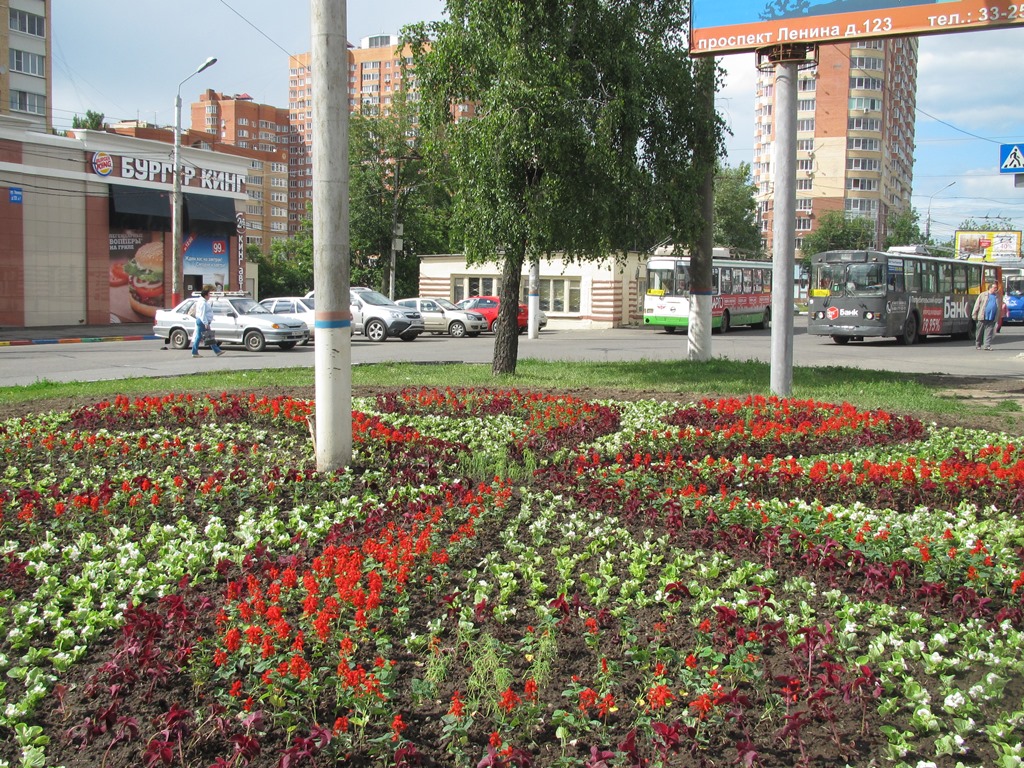 Фото цветников в перми