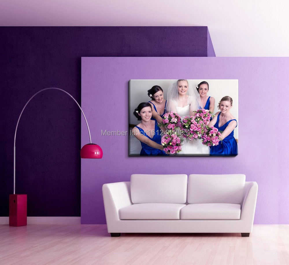 Photo on Canvas Prints Your Image Turn Into Canvas Art Print - Size 16x20 ready to Hang on Wall Custom Canvas Prints, canvas photo prints-1
