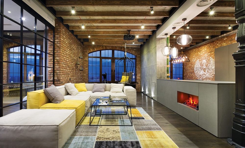 Потолок в стиле лофт в квартире: Потолок в стиле лофт в интерьере: чем .