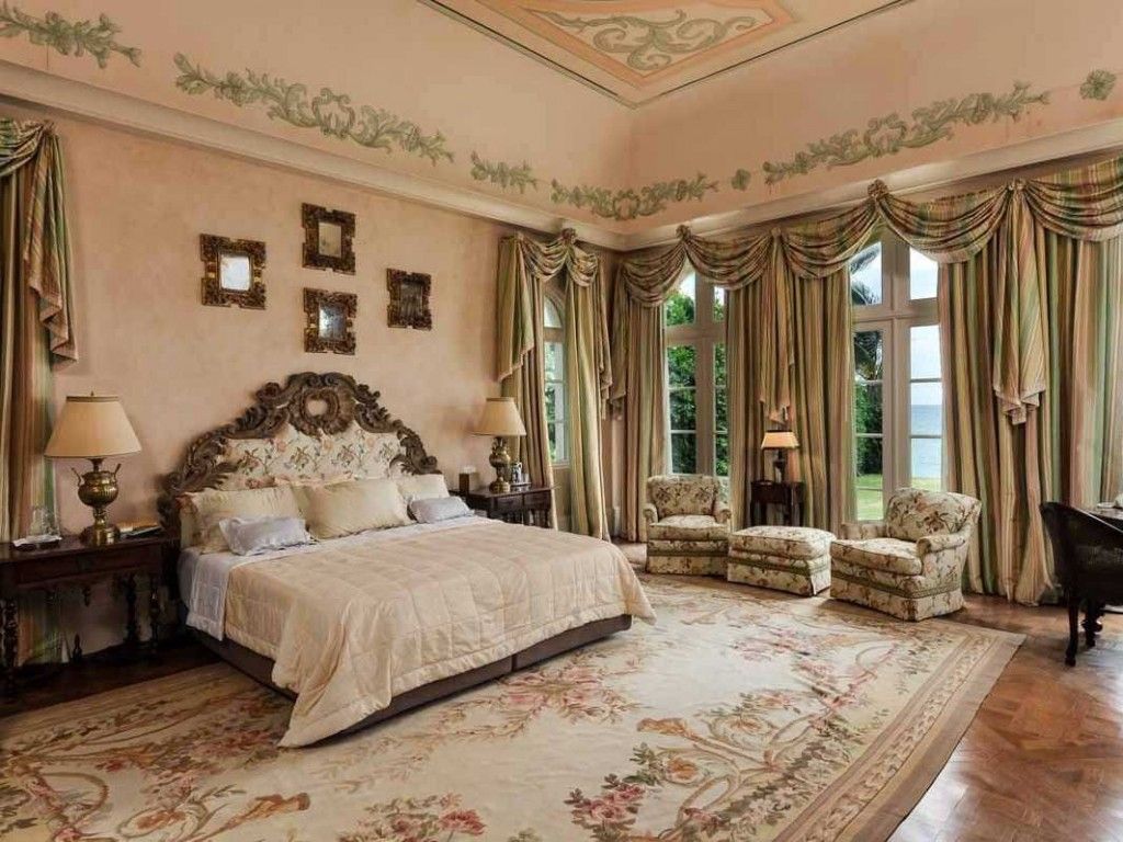 luxury mansion interior спальни