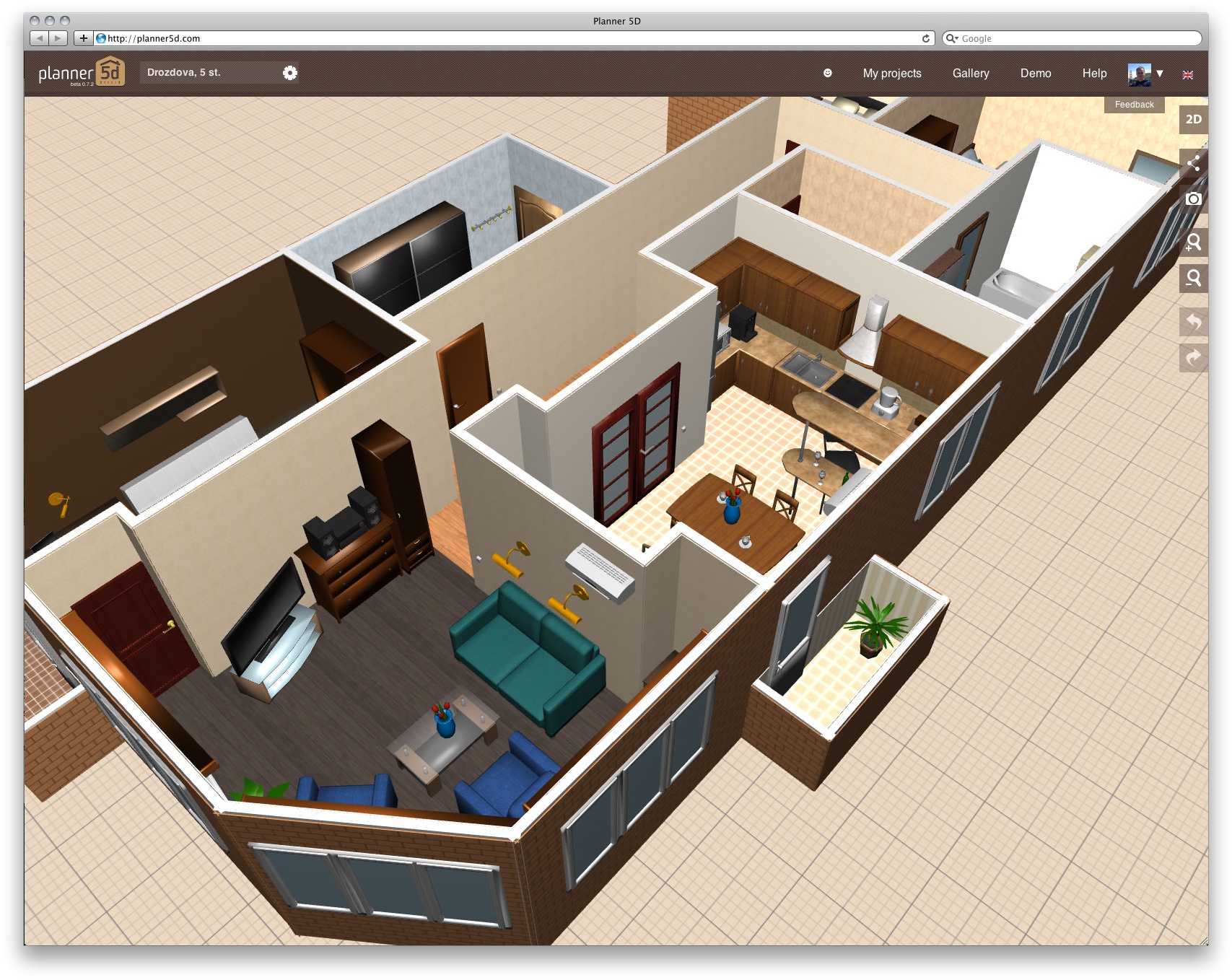 planner 5d планировщик домов и интерьера