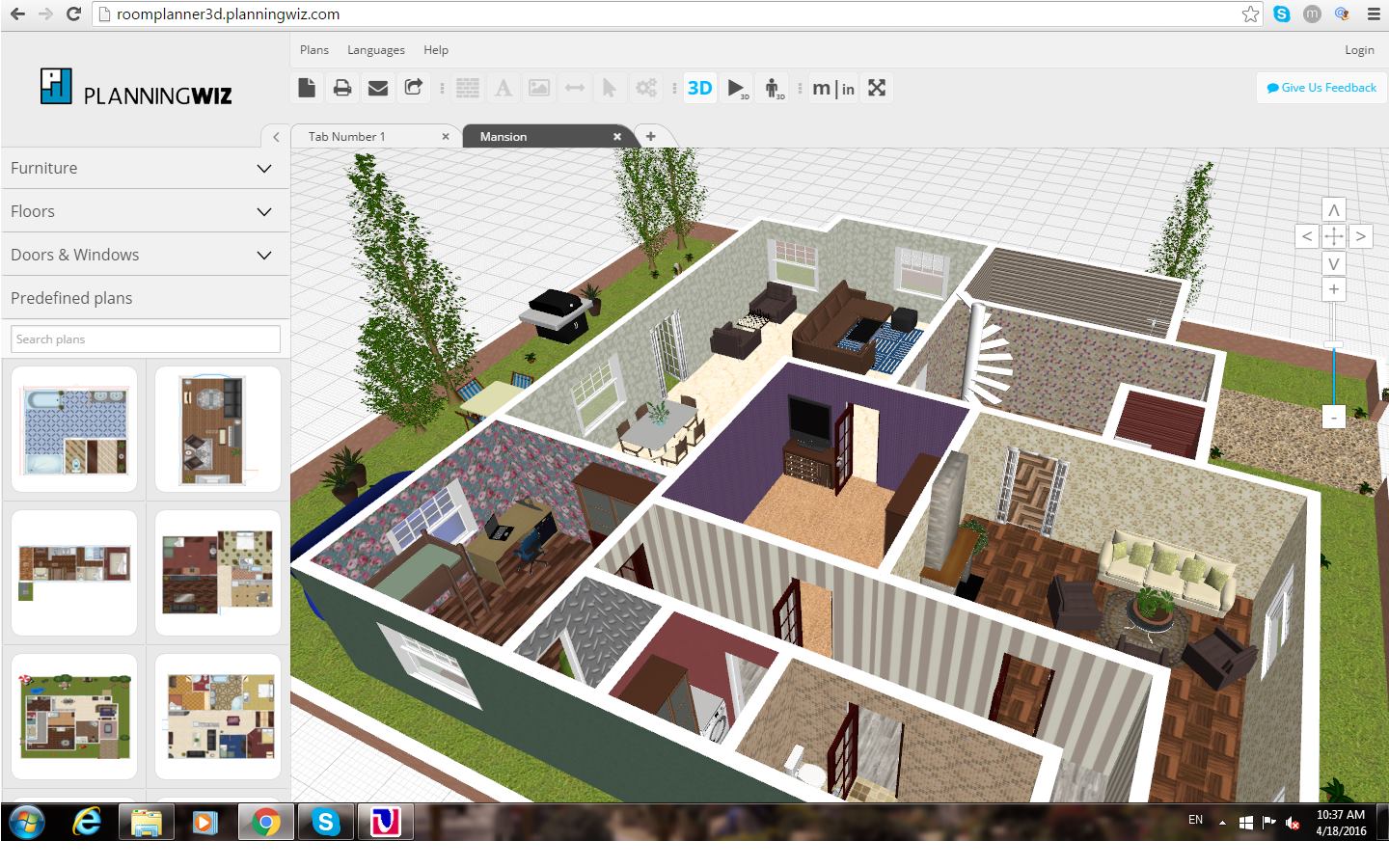 3-D Room Planner, Autodesk homestyler