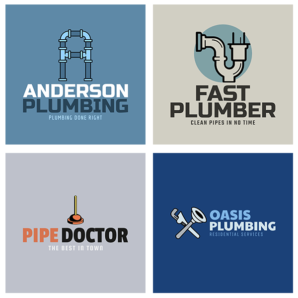 Plumbing Logo Designs