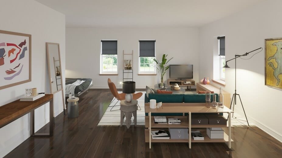 online studio design eclectic interior design living room