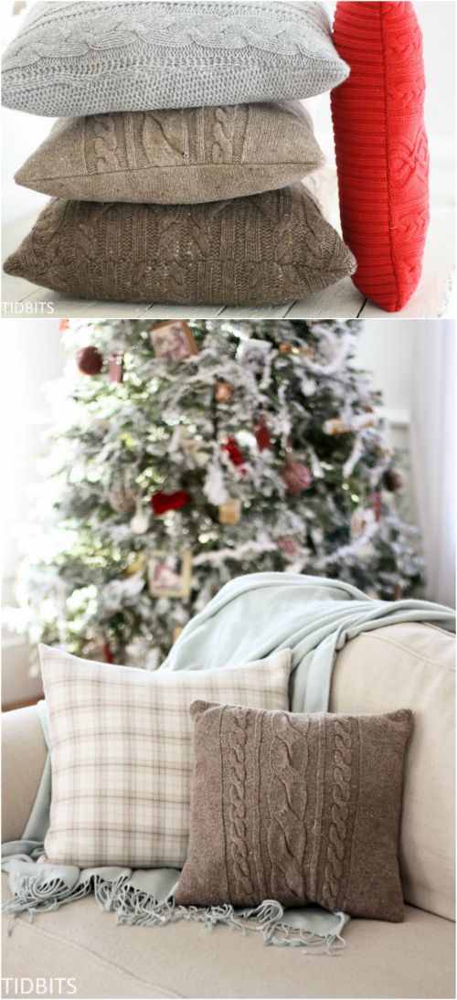 Sweater Pillows