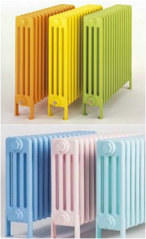 You can even paint your radiator in ombre.