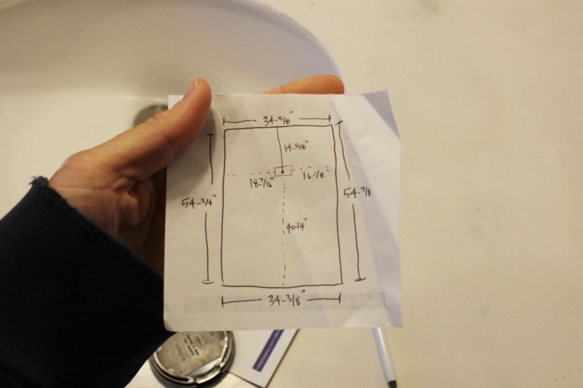 DIY Prof Install Mirror - plan