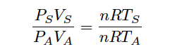 Ideal Gas Law