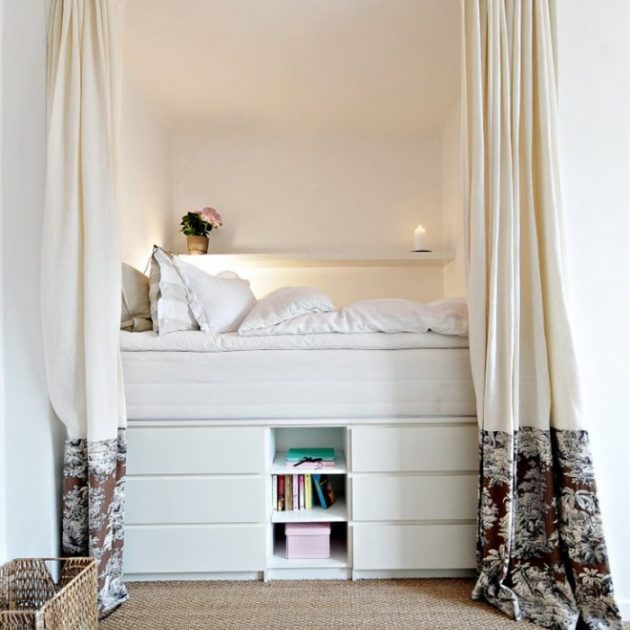 Дизайн маленькой квартиры: кровать-комод