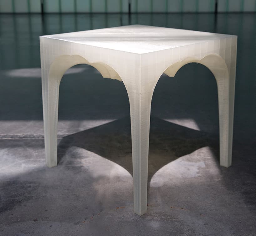 Printed Glacier Table