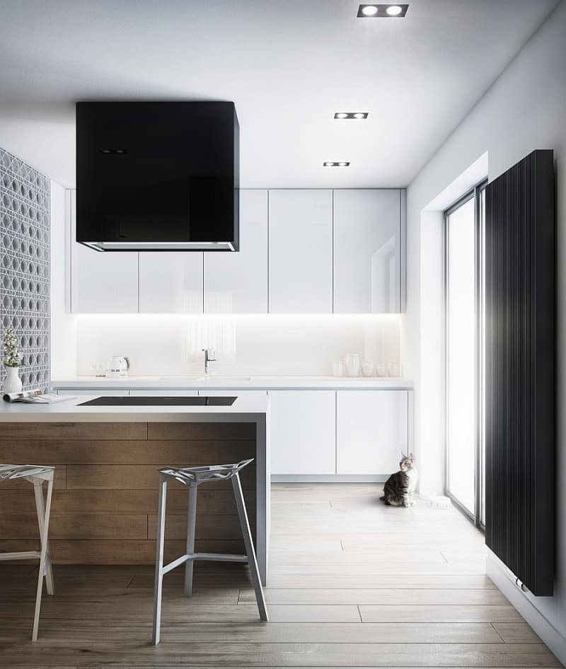 Contemporary kitchen by Cutout Architects