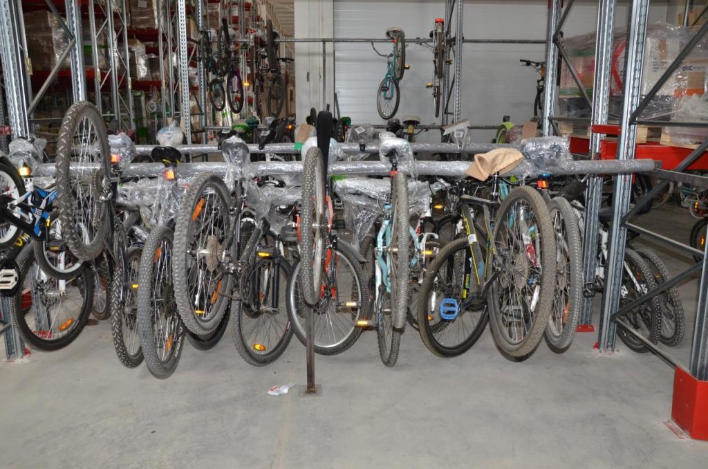 Велосипеды на складе Чердака