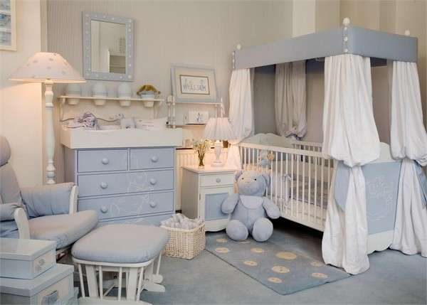 интерьер детской комнаты мальчика который только родился