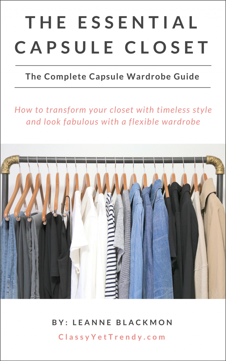 The Essential Capsule Closet - How To Create Your Own Custom Wardrobe