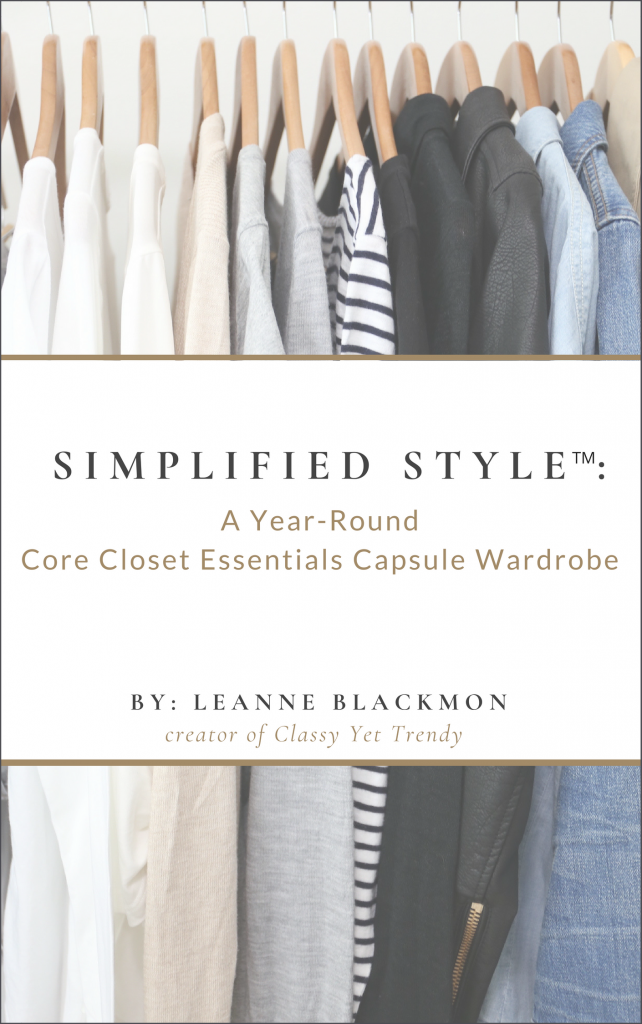 Simplified Style - A Year-Round Core Closet Essentials Capsule Wardrobe