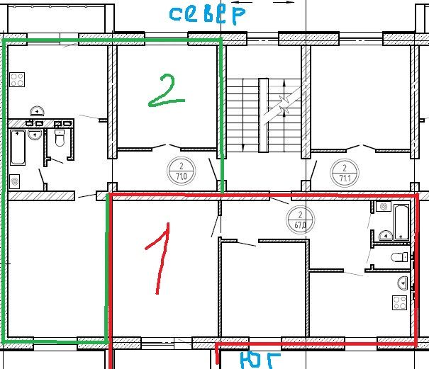 какую планировку выбрали бы вы и какой этаж?