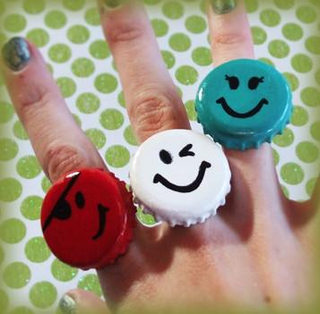 Make some quirky rings.