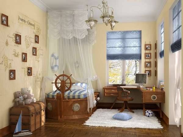 идеи интерьера для детской комнаты для мальчика, фото 17