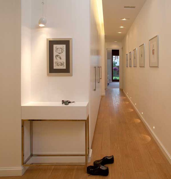 узкий коридор дизайн фото в квартире хрущёвка