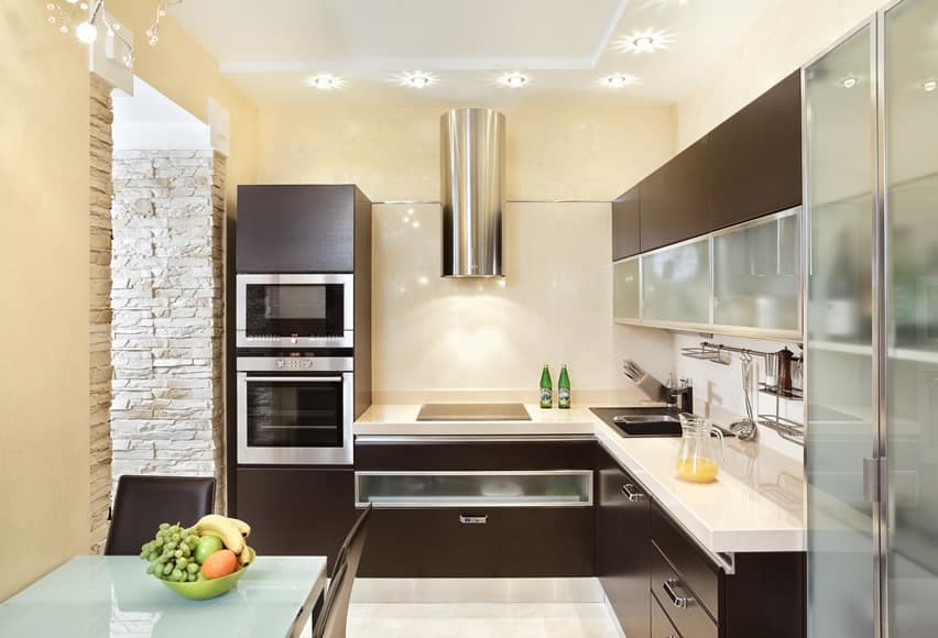 Small modern kitchen design