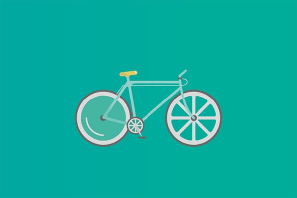 How to Animate a Flat Design Bicycle