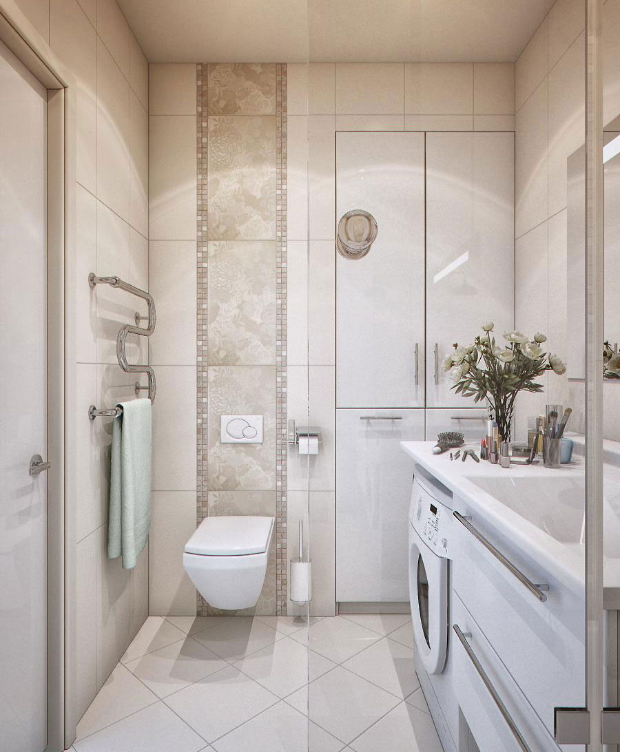 Дизайн ванной комнаты 6 кв м комфортное решение