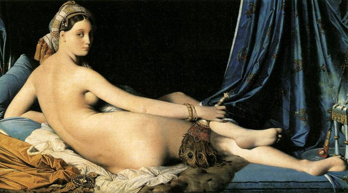 Jean Auguste Dominique Ingres “The Odalisque” 1814
