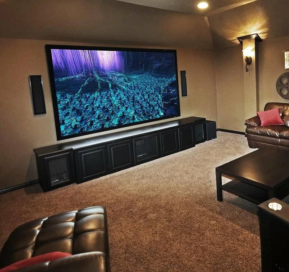 Телевизор выбрать по размеру комнаты