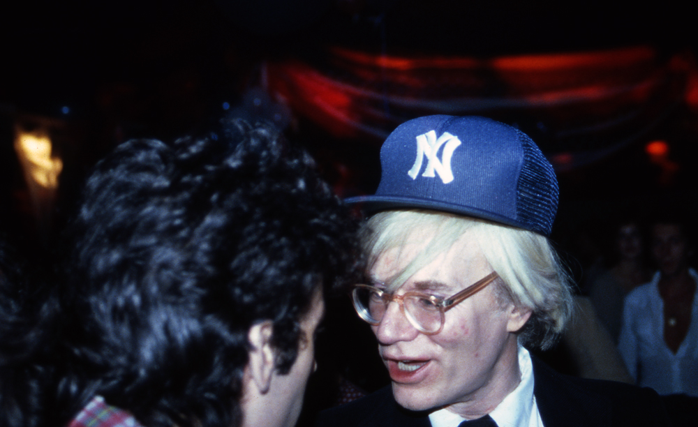 Andy Warhol at Studio 54 - NYC 1978