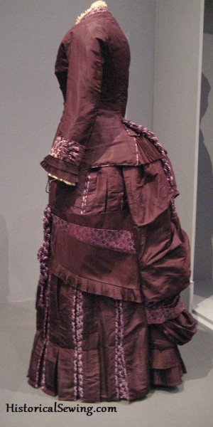 1885 Silk Taffeta Dress from LACMA