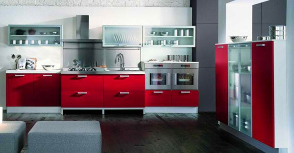 red kitchen ideas