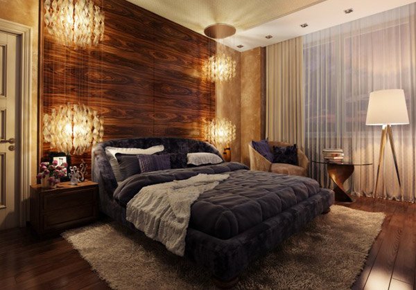 Bedroom Wood Panel