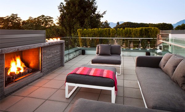 roof fireplace