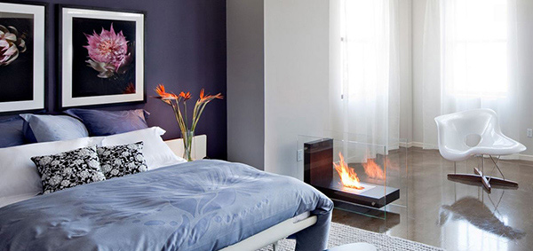 bedroom fireplace designs