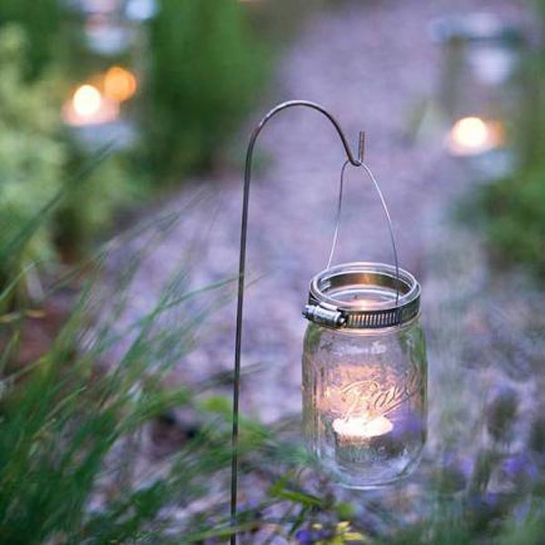 jars tea lights