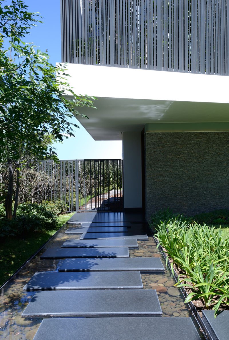 Atrium House pathway