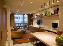 Правильная организация пространства в комнате поможет создать отдельные функциональные зоны в помещении