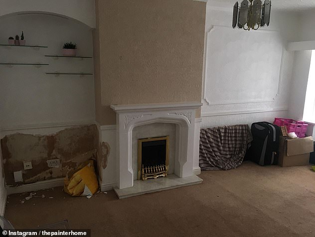 Before hand the light colours made the large room feel cold and unused despite being the centre of the home