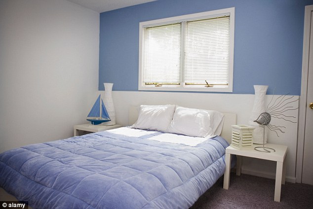 Calming: People with a blue bedroom manage to get the most sleep per nightCalming: People with a blue bedroom manage to get the highest number of hours of sleep