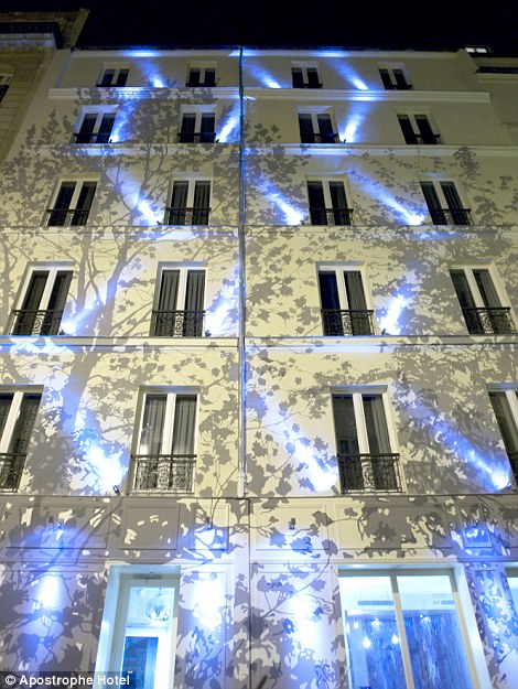 The design hotel is located near Saint-Germain-des-Pres.