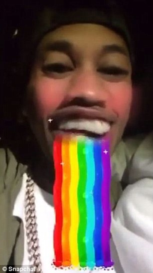 Colorful: Snapchat  upped its game with the addition of new selfie filters. One of the best among them was the filter that lets users puke rainbows. Here is MThis Halloween, bring it to life!