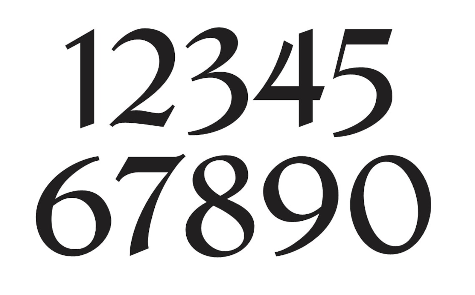 1 красивым шрифтом. Шрифты цифр. Красивые цифры шрифт. Красивые цифры для татуировок. Стильный шрифт цифры.