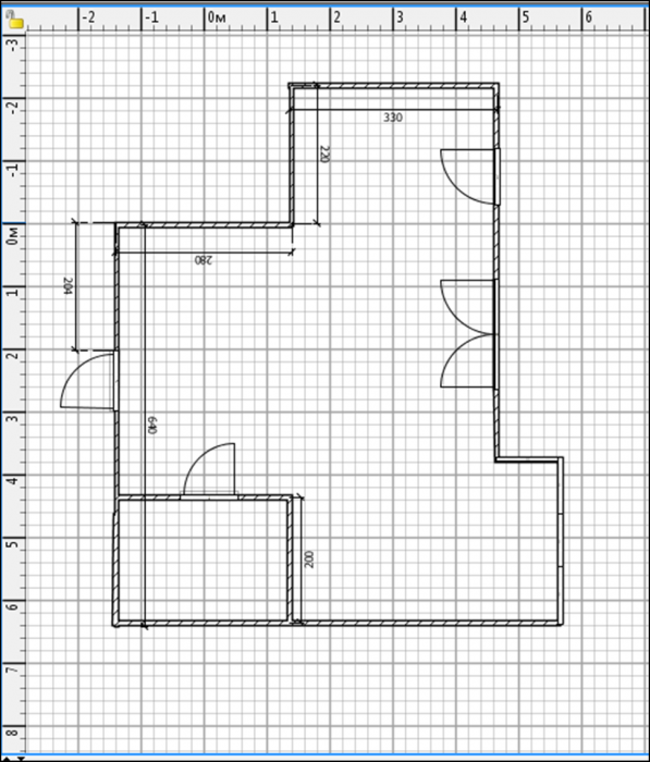 Где нарисовать план помещения