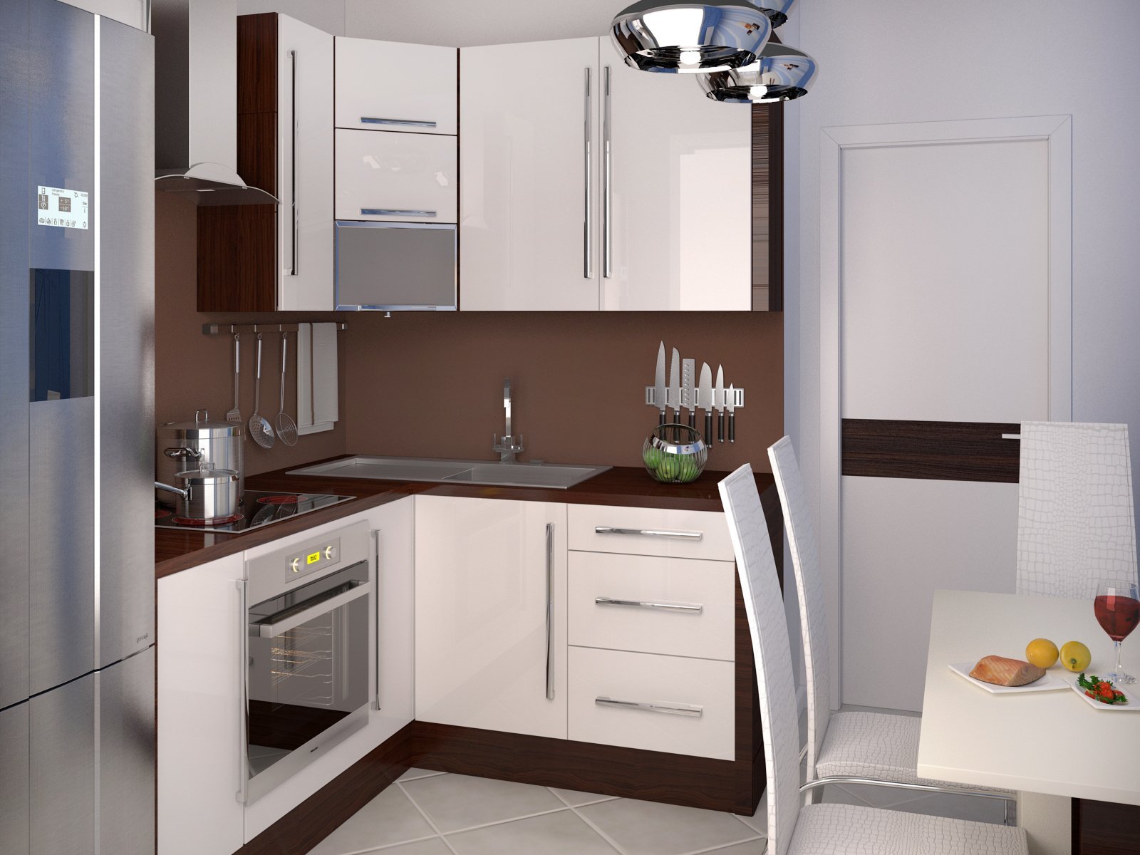 Кухня дизайн для маленькой кухни 2022
