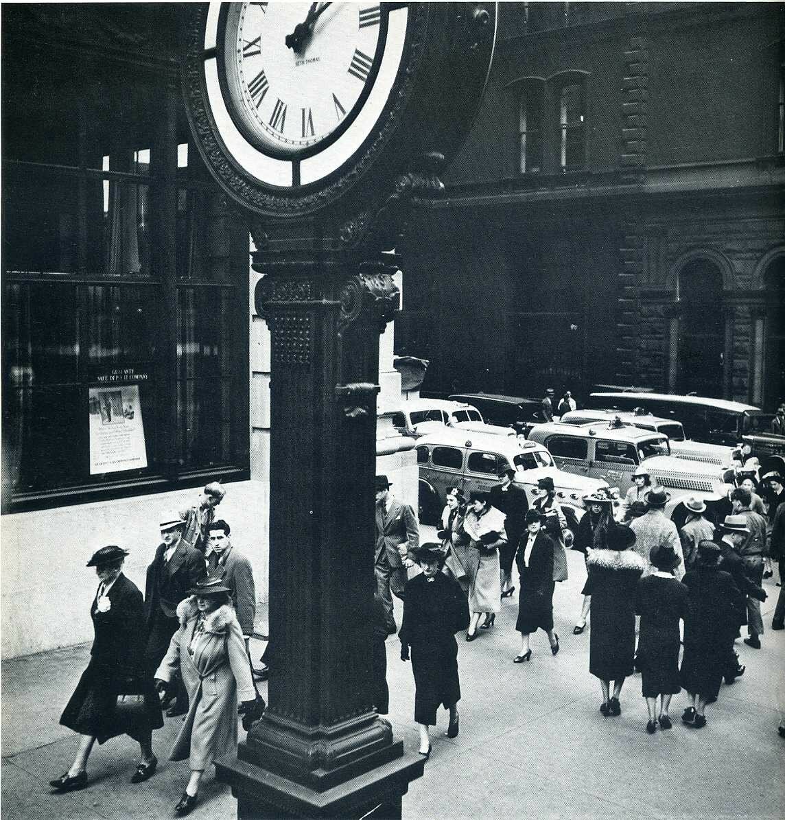 1938. Пятая Авеню и 44 Стрит