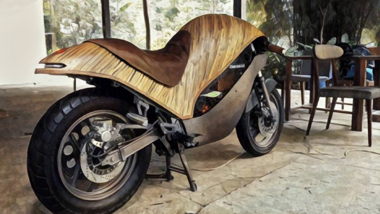 Bamboo makes an interesting alternative to motorbikes