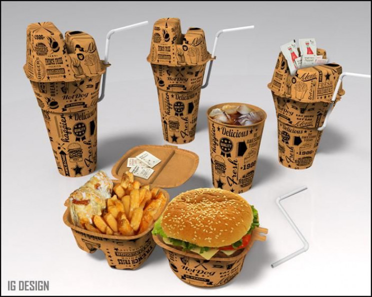 innovative packaging fast food