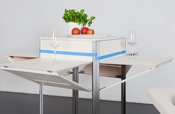 Мобильный кухонный гарнитур от Maria Lobisch и Andreas Nather